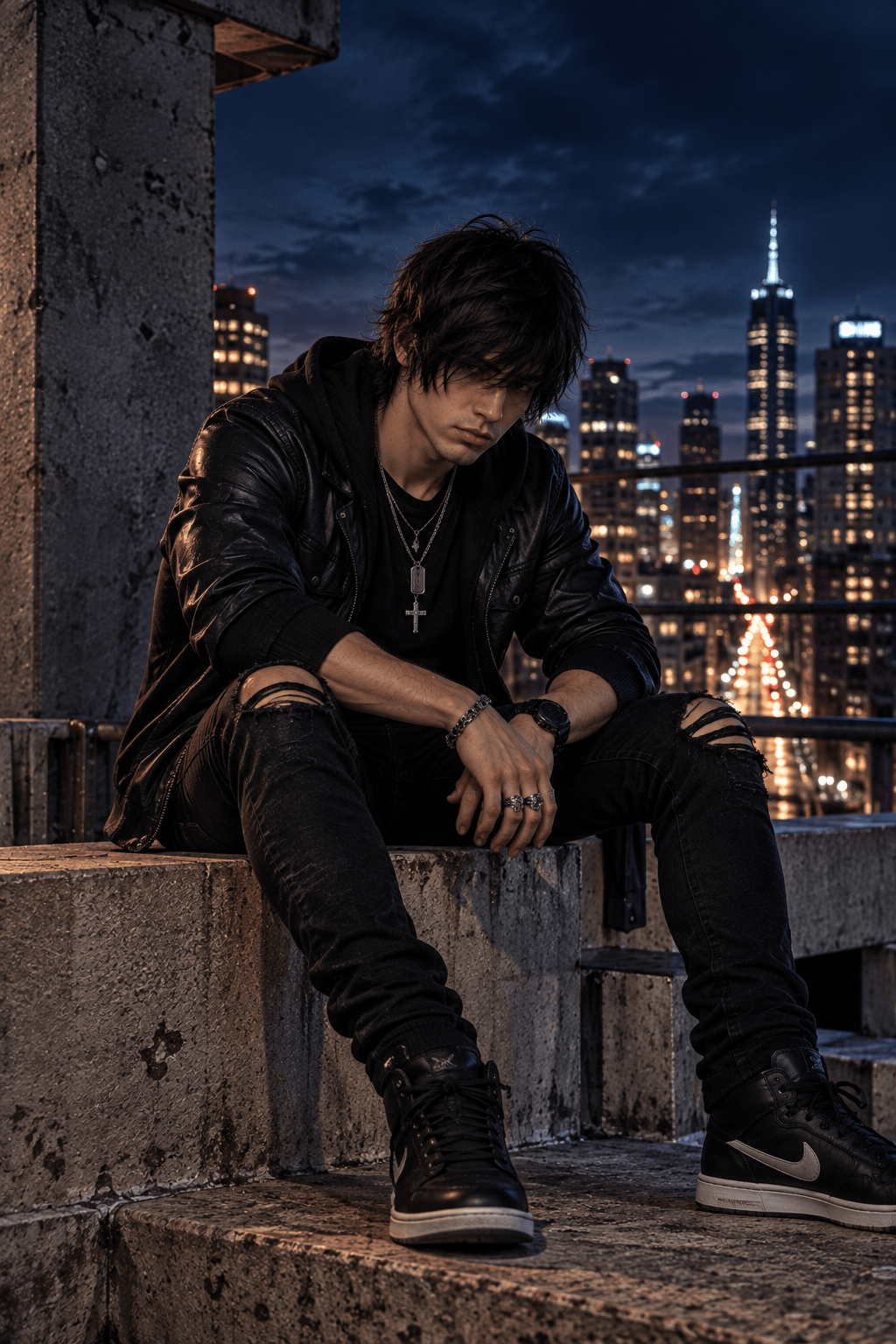 Lucen Void rooftop portrait