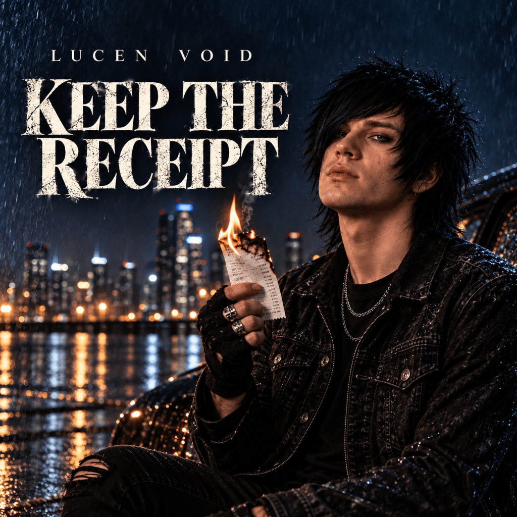 Keep the Receipt cover artwork by Lucen Void