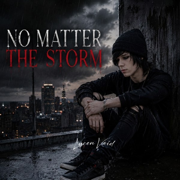 No Matter the Storm upcoming Lucen Void song artwork